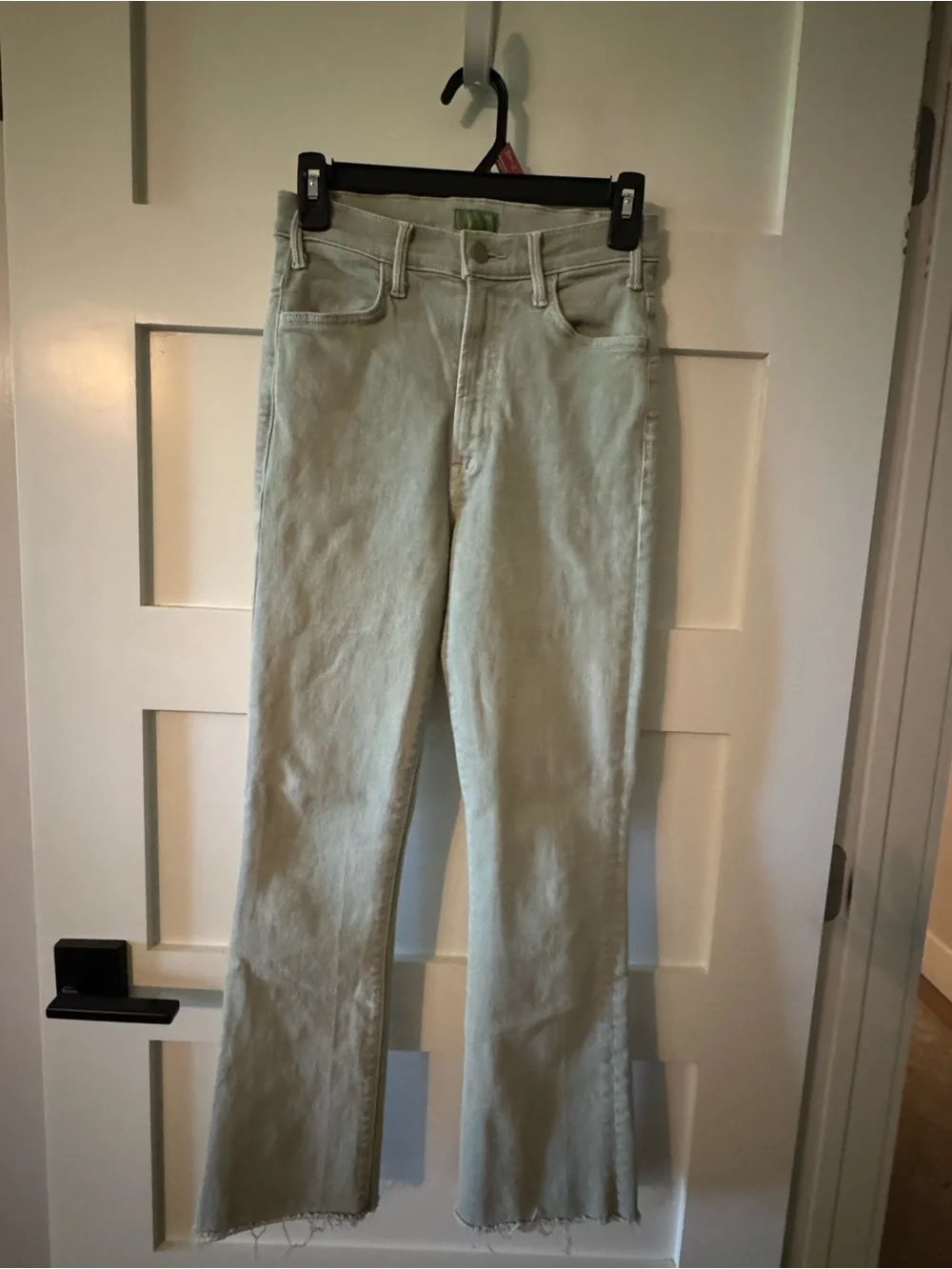 MOTHER Light Sage Flare Jeans - Picture 2 of 5